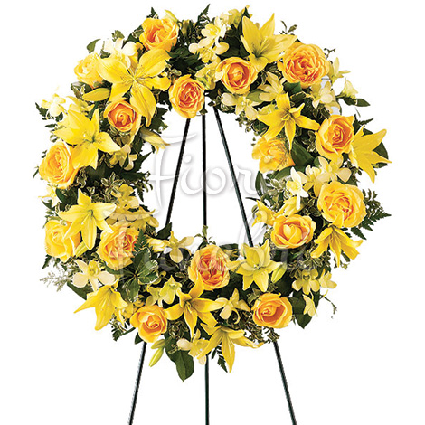 corona-funebre-di-fiori-gialli
