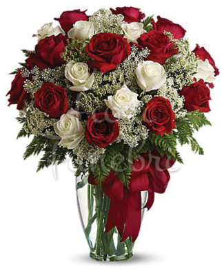 bouquet-di-rose-rosse-rosa