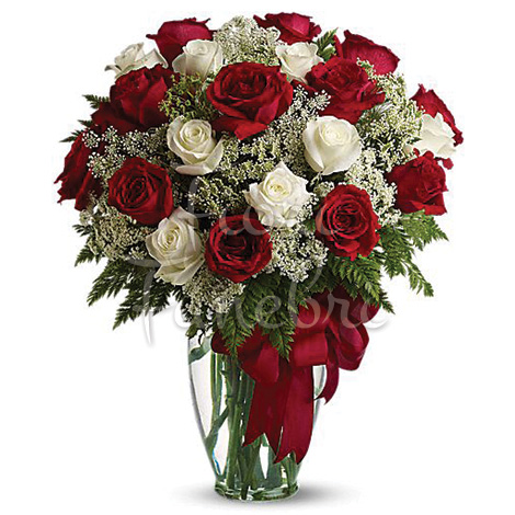 bouquet-di-rose-rosse-rosa